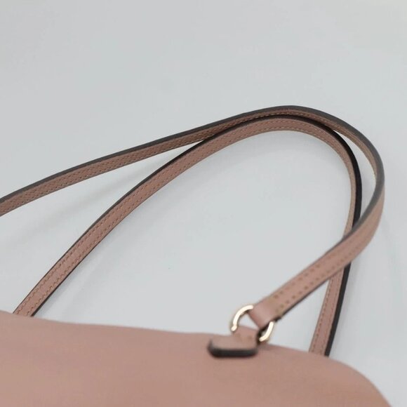 GUCCI Brie Shoulder Bag Leather Gold Pink 323673 - Picture 8 of 16